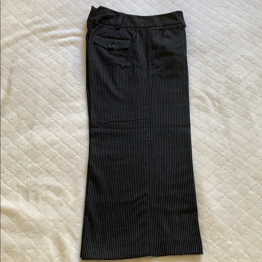 Express wide leg cropped dress pants